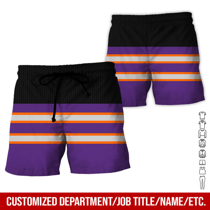 Personalized Name And Flag Workwear Style All Over Printed Clothes GT661