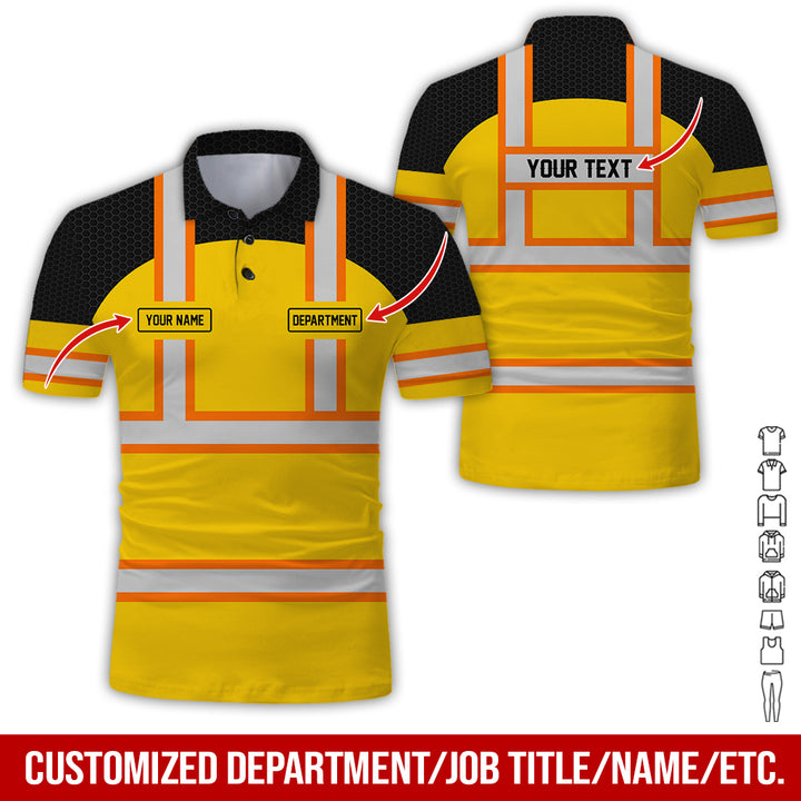 Personalized Name And Flag Workwear Style All Over Printed Clothes GT661
