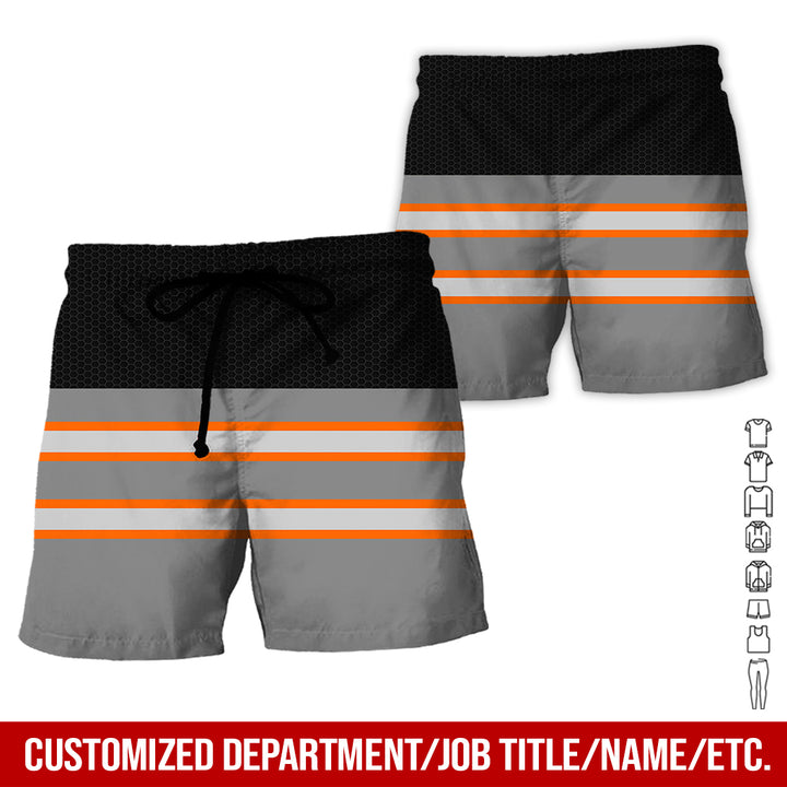 Personalized Name And Flag Workwear Style All Over Printed Clothes GT661