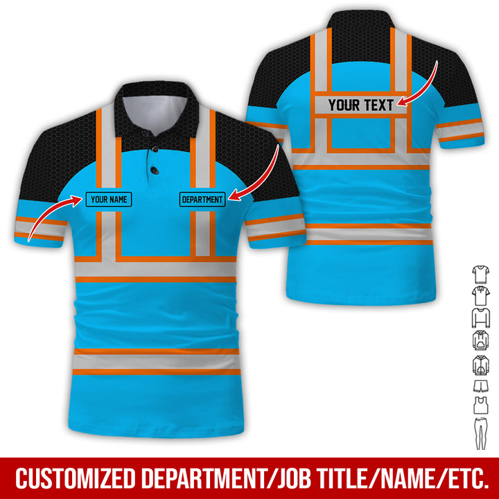 Personalized Name And Flag Workwear Style All Over Printed Clothes GT661