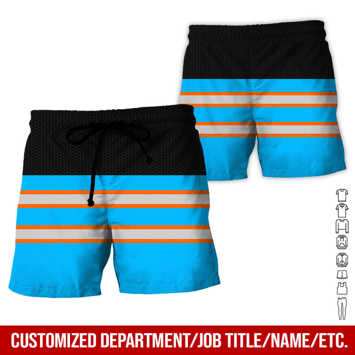 Personalized Name And Flag Workwear Style All Over Printed Clothes GT661