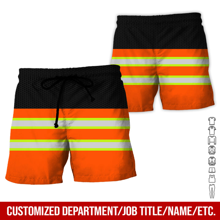 Personalized Name And Flag Workwear Style All Over Printed Clothes GT661