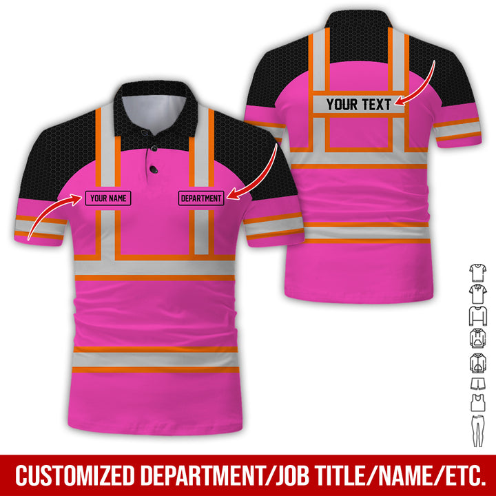 Personalized Name And Flag Workwear Style All Over Printed Clothes GT661