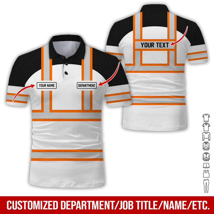Personalized Name And Flag Workwear Style All Over Printed Clothes GT661