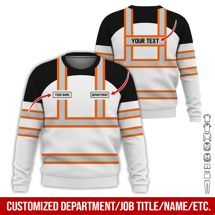Personalized Name And Flag Workwear Style All Over Printed Clothes GT661