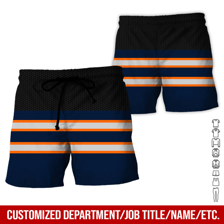 Personalized Name And Flag Workwear Style All Over Printed Clothes GT661
