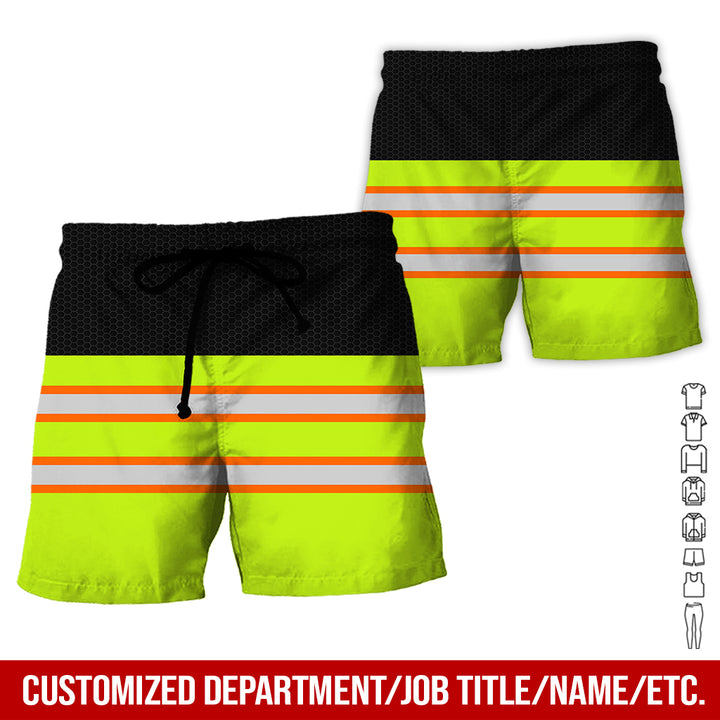Personalized Name And Flag Workwear Style All Over Printed Clothes GT661