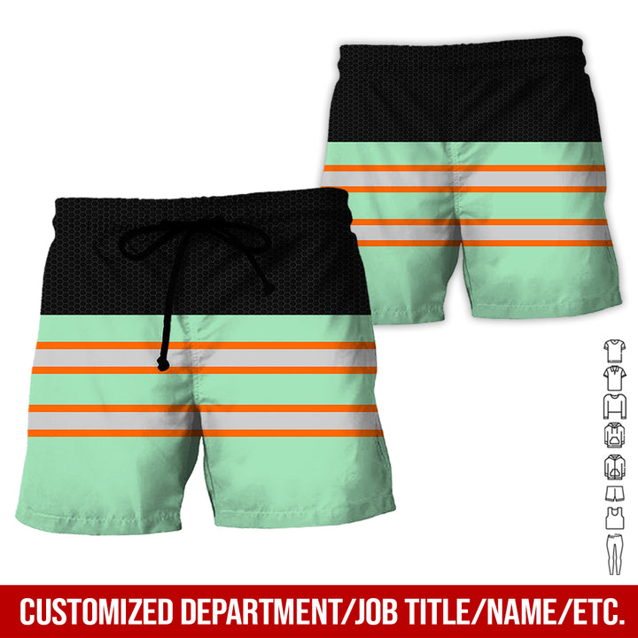 Personalized Name And Flag Workwear Style All Over Printed Clothes GT661
