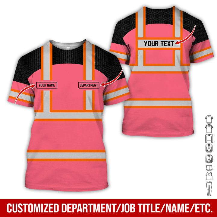 Personalized Name And Flag Workwear Style All Over Printed Clothes GT661