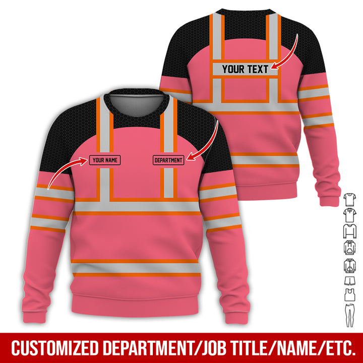Personalized Name And Flag Workwear Style All Over Printed Clothes GT661