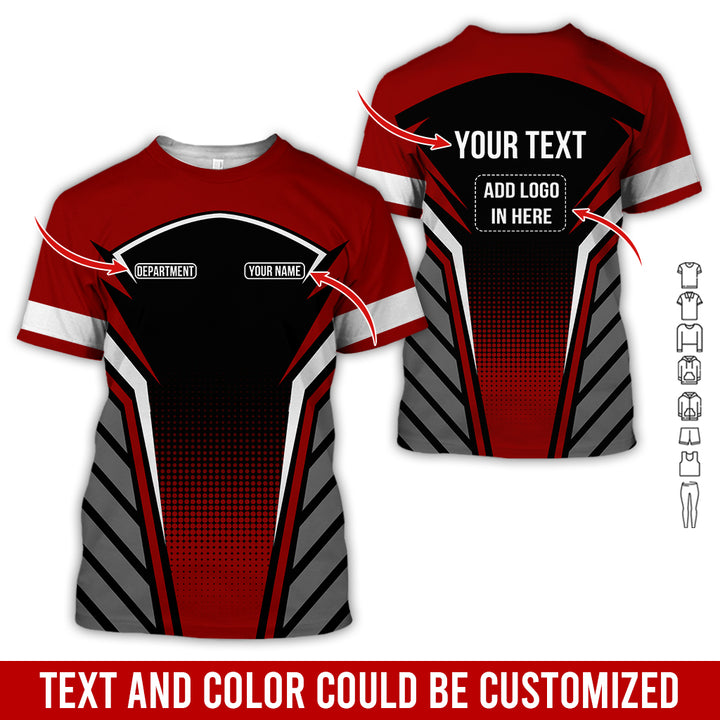 Custom Text Uniform Full Colors All Over Printed Clothes SH677