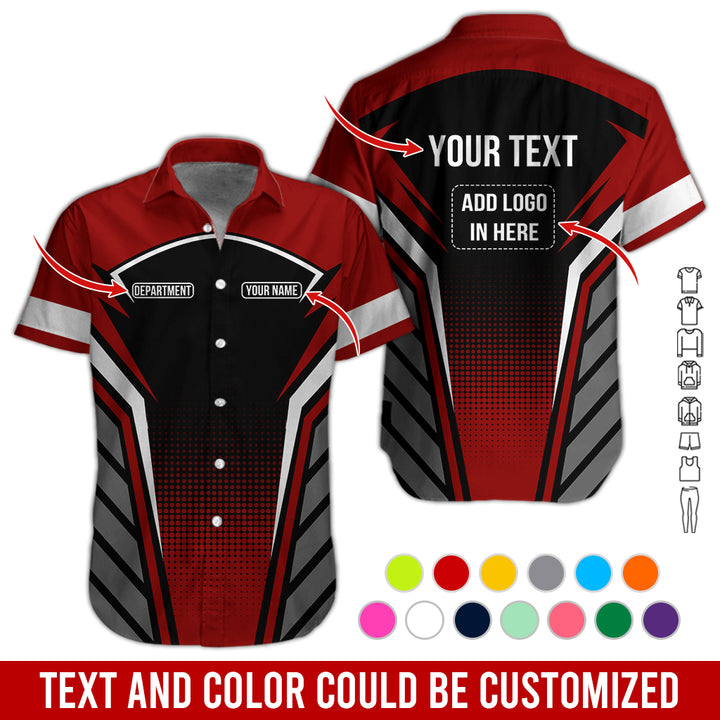 Custom Text Uniform Full Colors All Over Printed Clothes SH677