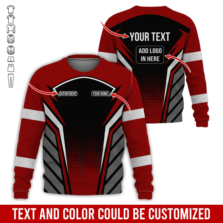 Custom Text Uniform Full Colors All Over Printed Clothes SH677