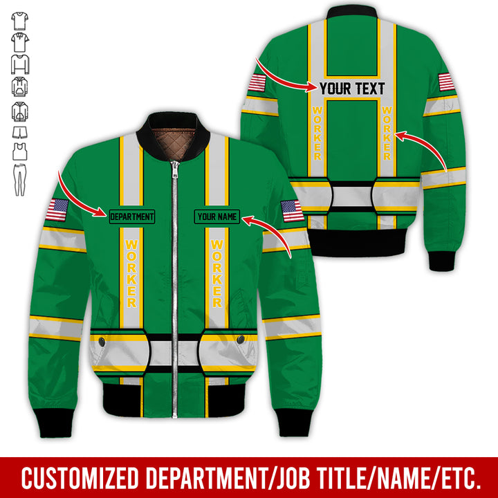 Personalized Name And Department Style 3D All Over Printed SH682