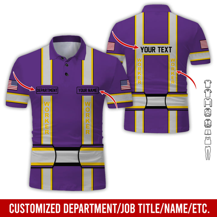 Personalized Name And Department Style 3D All Over Printed SH682