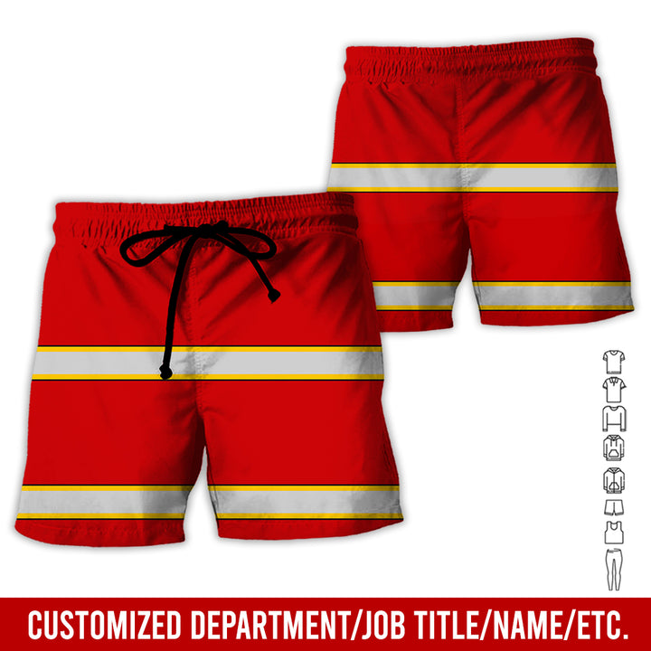 Personalized Name And Department Style 3D All Over Printed SH682