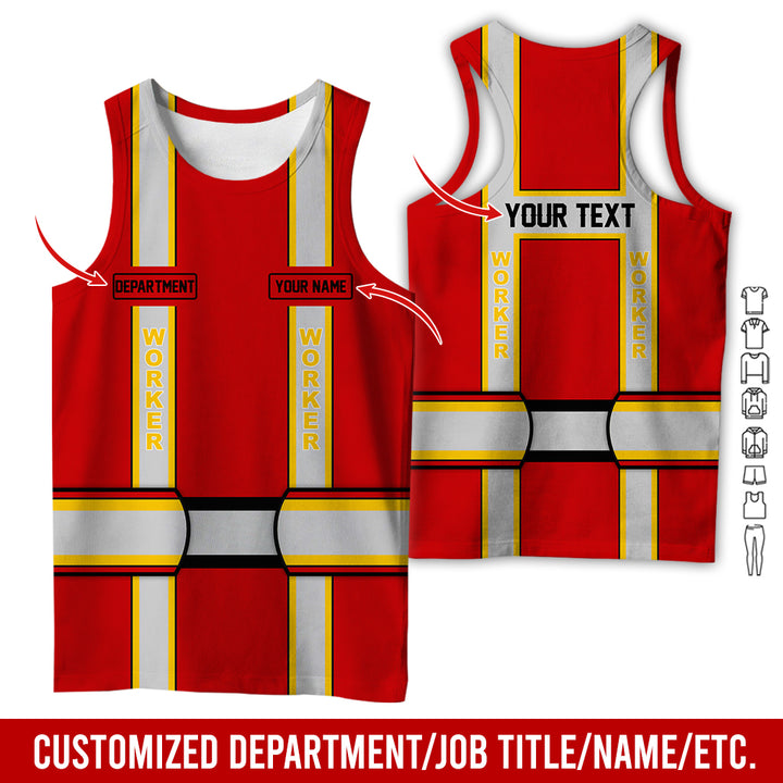 Personalized Name And Department Style 3D All Over Printed SH682