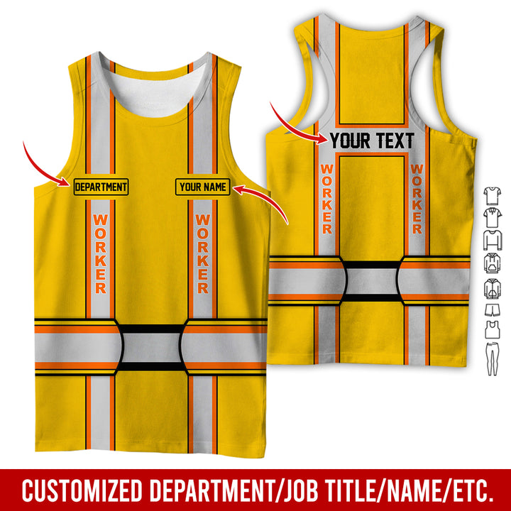 Personalized Name And Department Style 3D All Over Printed SH682