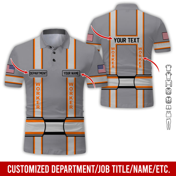 Personalized Name And Department Style 3D All Over Printed SH682