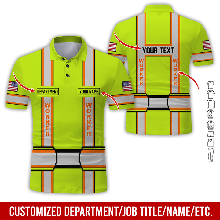 Personalized Name And Department Style 3D All Over Printed SH682