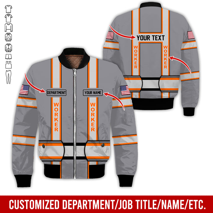 Personalized Name And Department Style 3D All Over Printed SH682