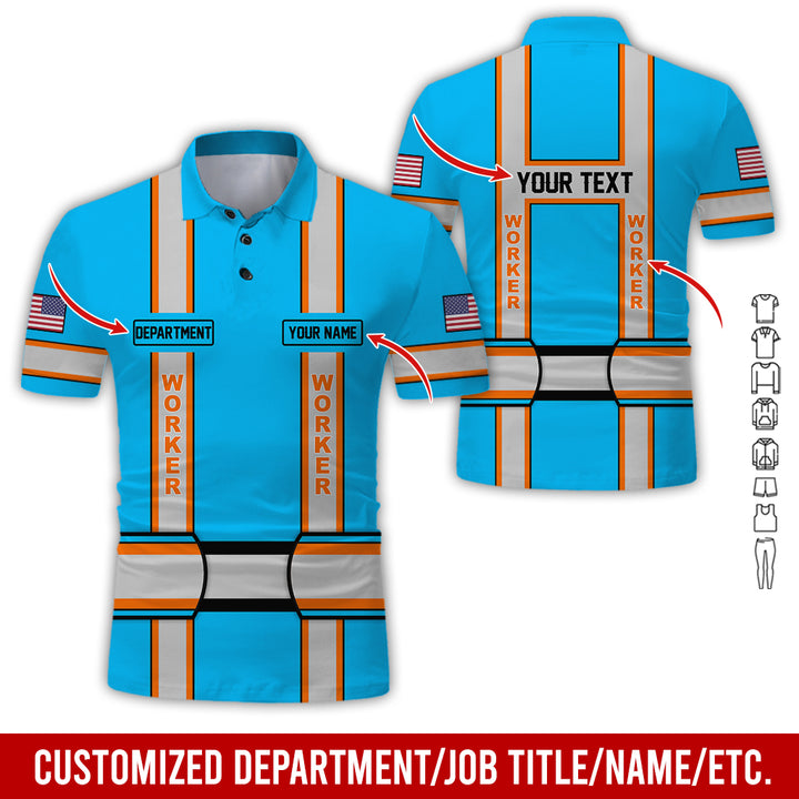 Personalized Name And Department Style 3D All Over Printed SH682