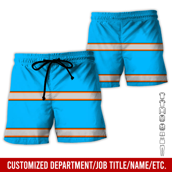 Personalized Name And Department Style 3D All Over Printed SH682