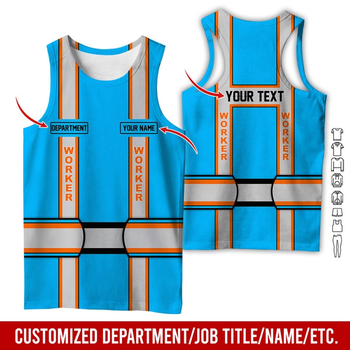 Personalized Name And Department Style 3D All Over Printed SH682