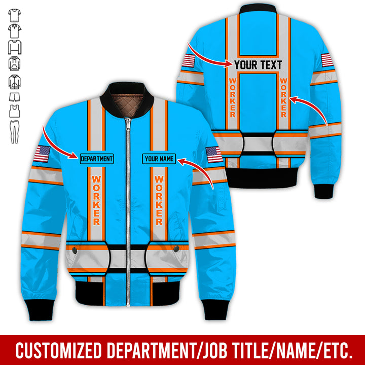 Personalized Name And Department Style 3D All Over Printed SH682
