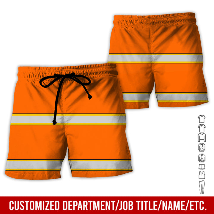 Personalized Name And Department Style 3D All Over Printed SH682
