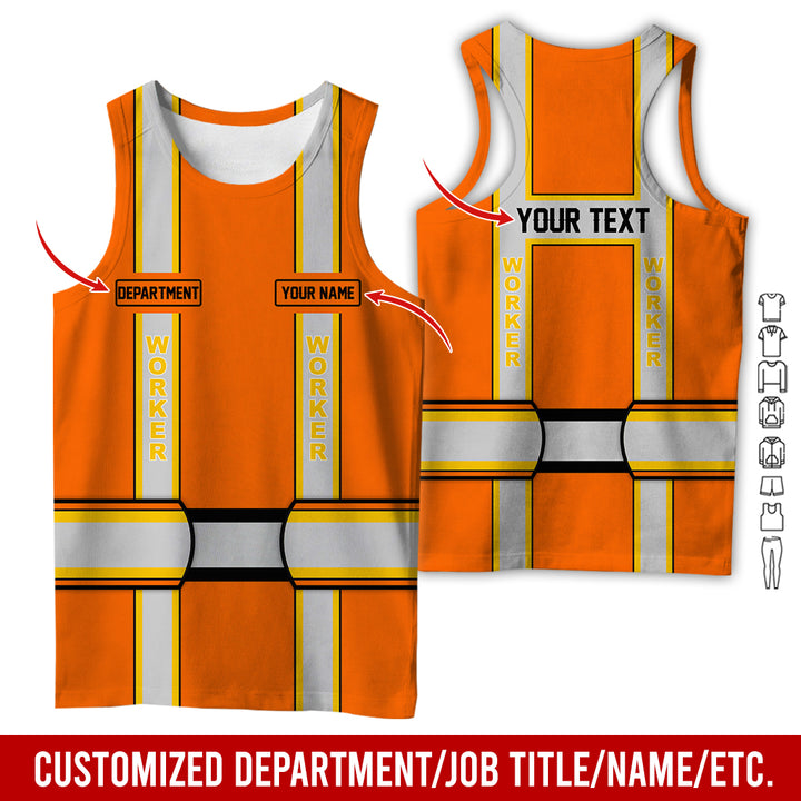 Personalized Name And Department Style 3D All Over Printed SH682