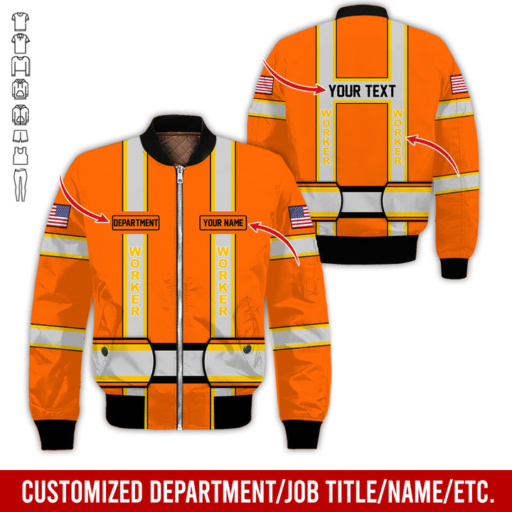 Personalized Name And Department Style 3D All Over Printed SH682