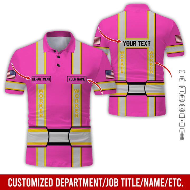 Personalized Name And Department Style 3D All Over Printed SH682