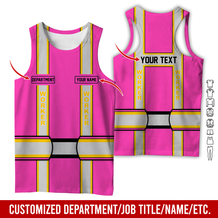 Personalized Name And Department Style 3D All Over Printed SH682