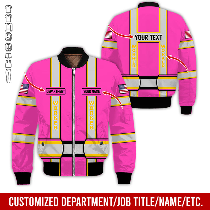 Personalized Name And Department Style 3D All Over Printed SH682