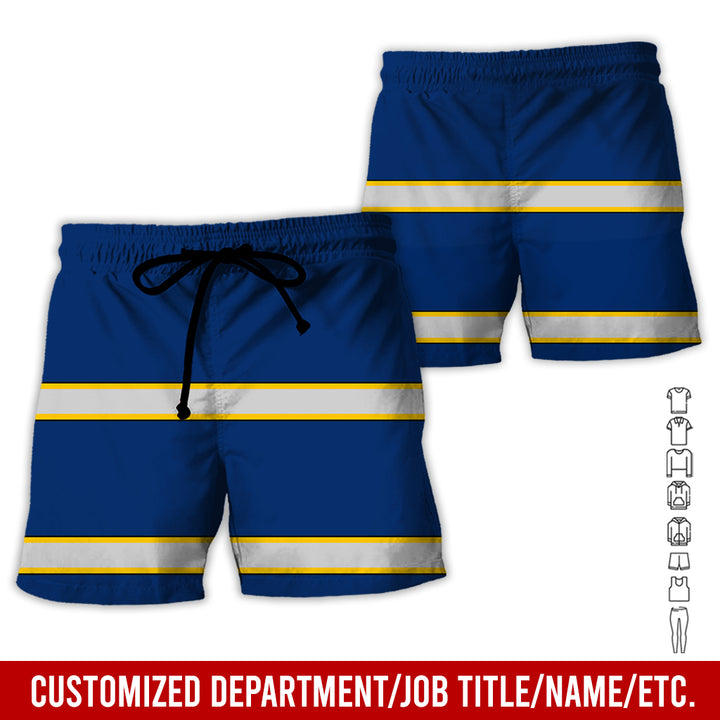 Personalized Name And Department Style 3D All Over Printed SH682