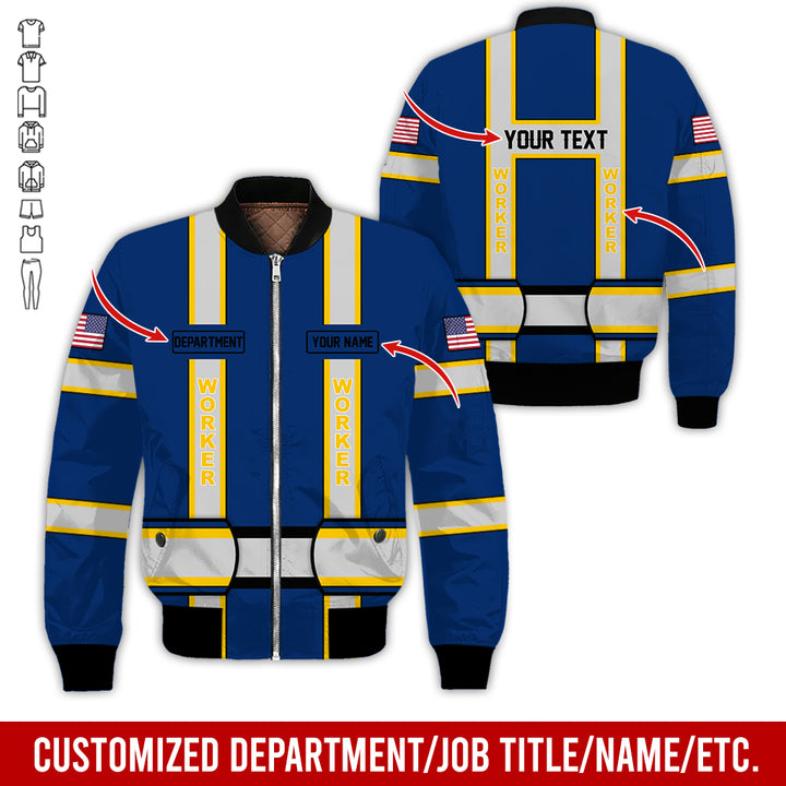 Personalized Name And Department Style 3D All Over Printed SH682