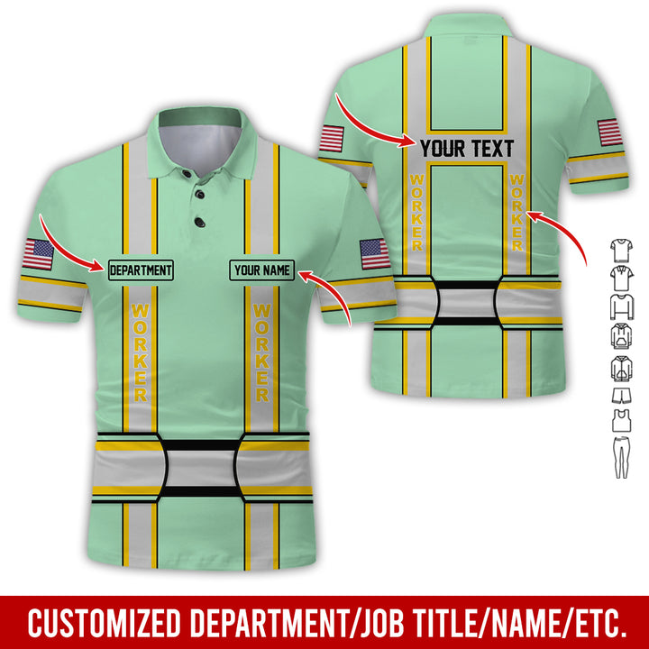 Personalized Name And Department Style 3D All Over Printed SH682