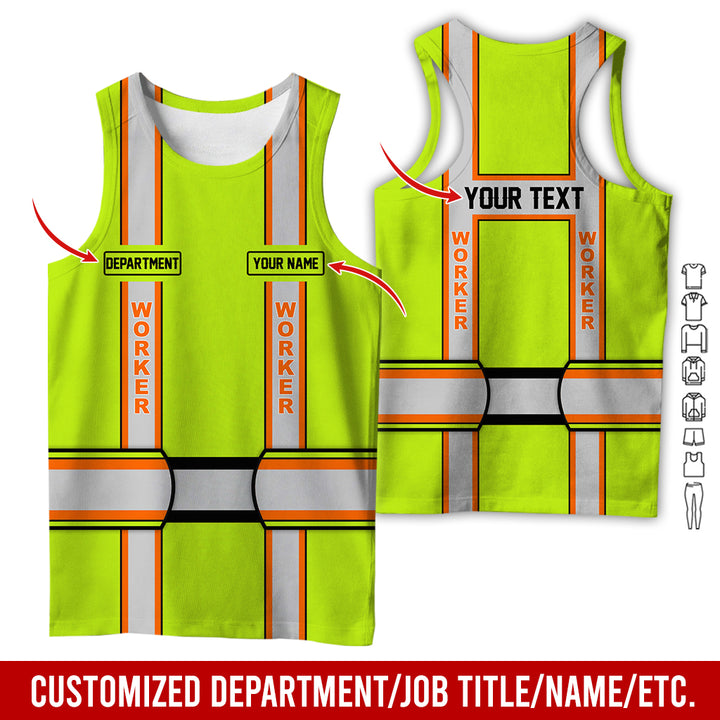 Personalized Name And Department Style 3D All Over Printed SH682