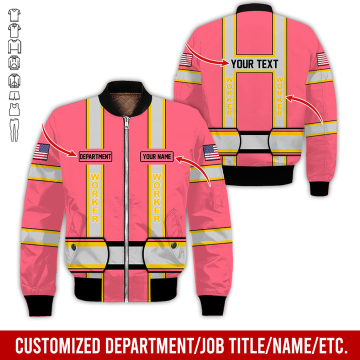 Personalized Name And Department Style 3D All Over Printed SH682