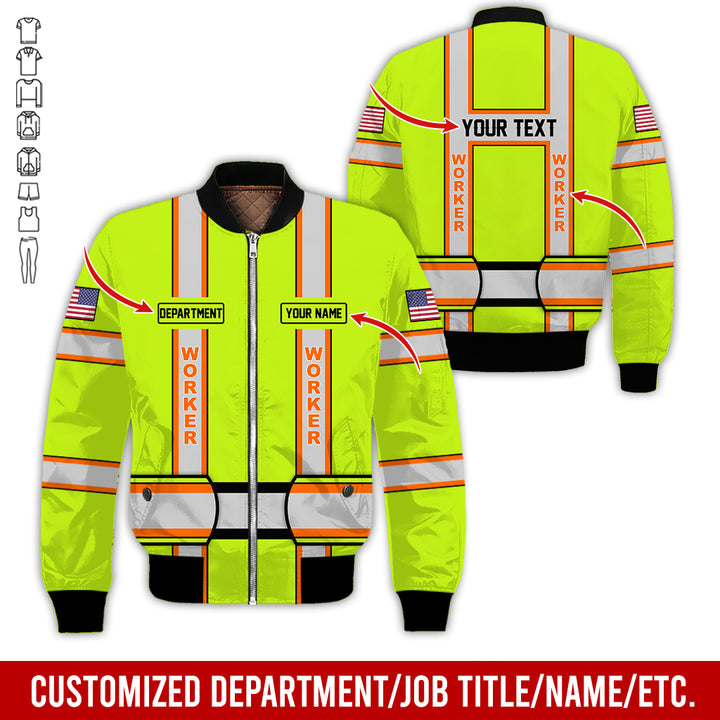 Personalized Name And Department Style 3D All Over Printed SH682