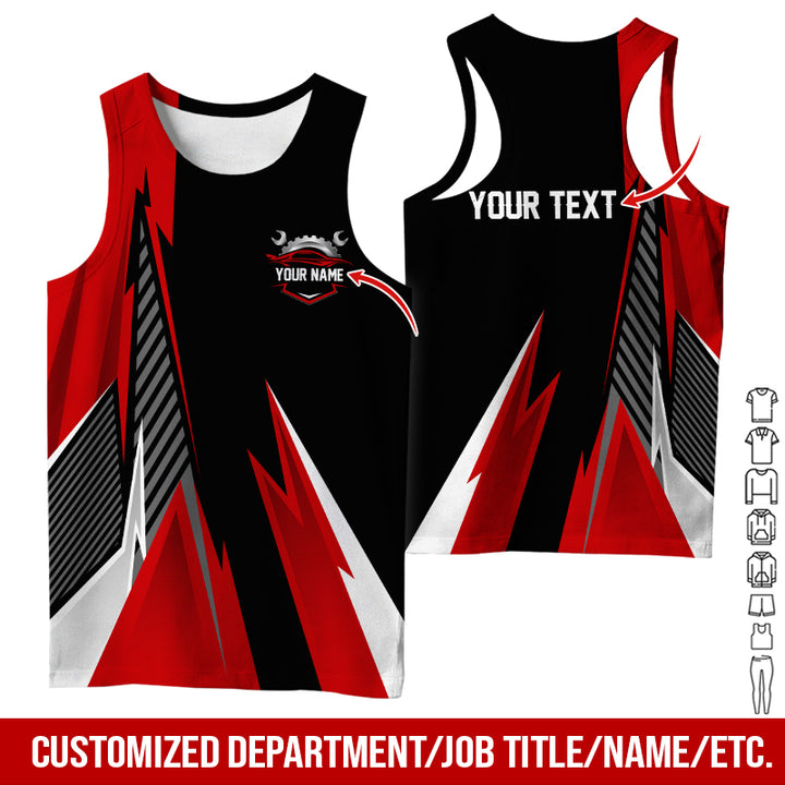 Custom Text Uniform Full Colors All Over Printed Clothes AC386
