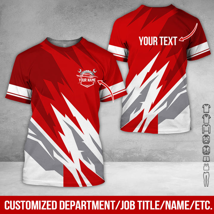 Customized Name And Color All Over Printed Clothes AP061