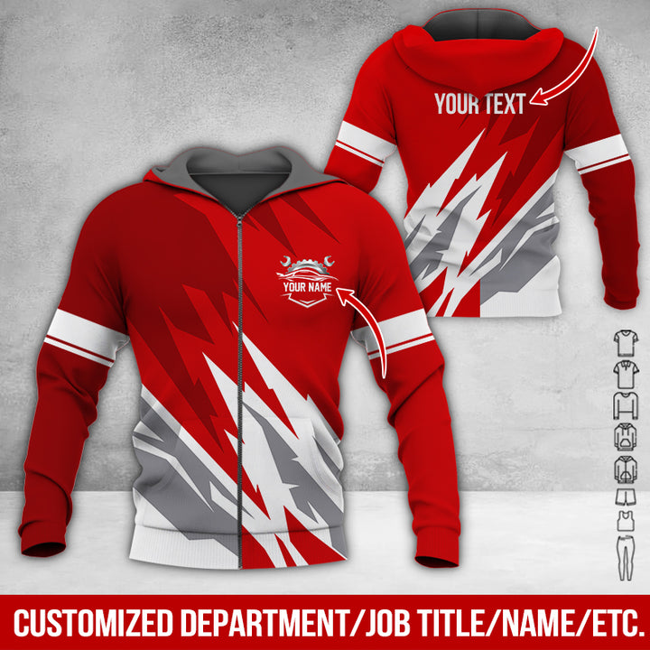 Customized Name And Color All Over Printed Clothes AP061