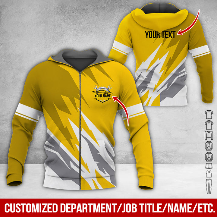 Customized Name And Color All Over Printed Clothes AP061