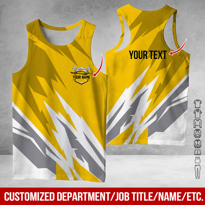Customized Name And Color All Over Printed Clothes AP061