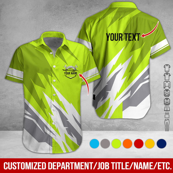 Customized Name And Color All Over Printed Clothes AP061
