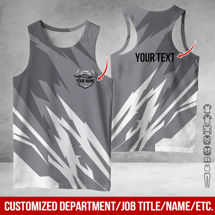 Customized Name And Color All Over Printed Clothes AP061