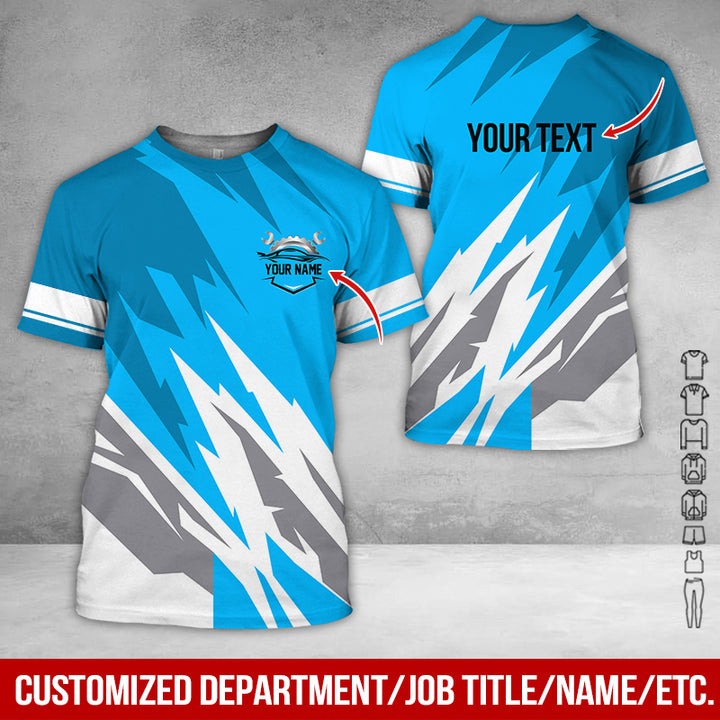Customized Name And Color All Over Printed Clothes AP061