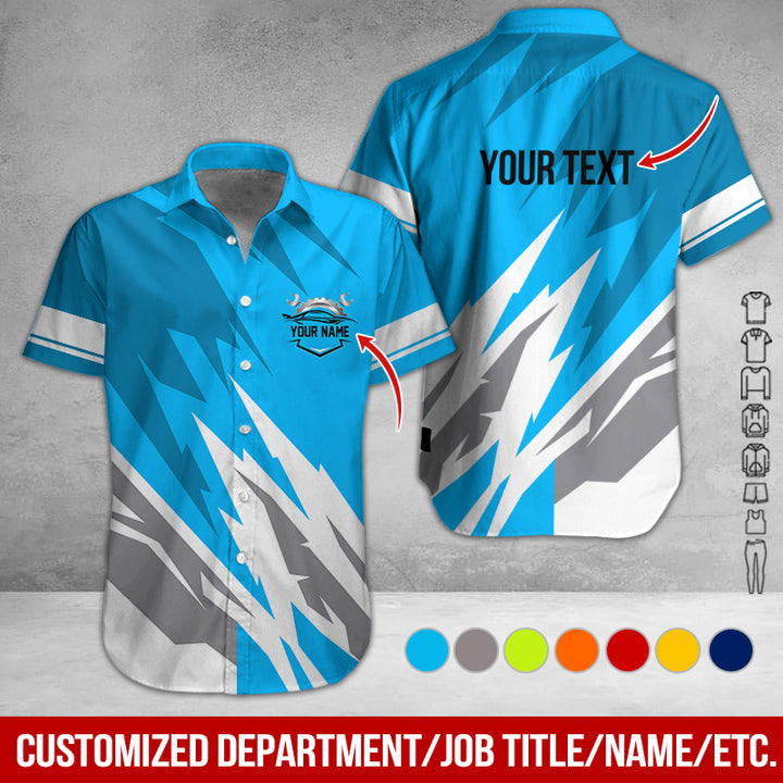 Customized Name And Color All Over Printed Clothes AP061